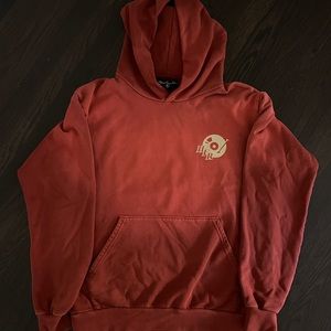 Hollywood Forever Records hoodie beautiful dark red color. RETAIL WOULD BE $350